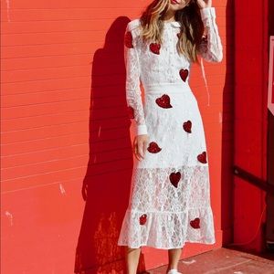 For Love and Lemons x Jaime King La Zosia Midi Dress